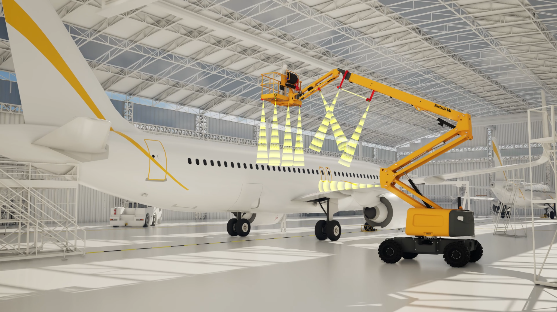 Obstacle Detection Assist aims to prevent the basket from coming into contact with high-value assets